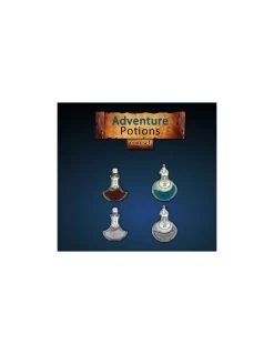 Adventure Potion Tokens (12 Stuks)