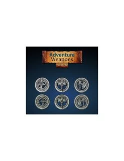 Adventure Weapons Tokens (12 Stuks)