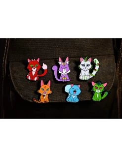 Die Insel Der Katzen: Pins (6 Stuck)