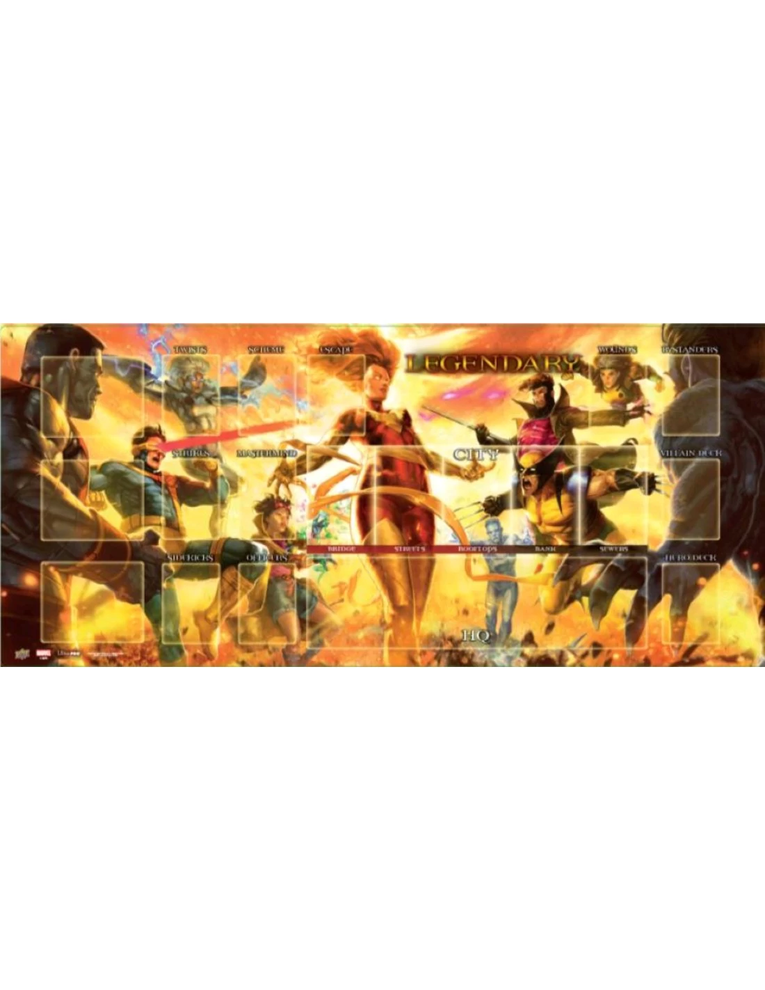 Legendary Playmat Dark Phoenix Vs. The X-Men