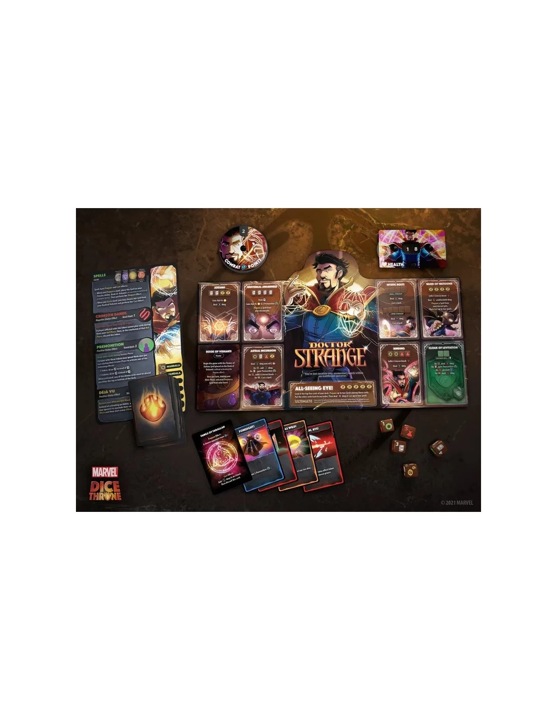 Marvel Dice Throne: Black Widow V. Doctor Strange - Afbeelding 3