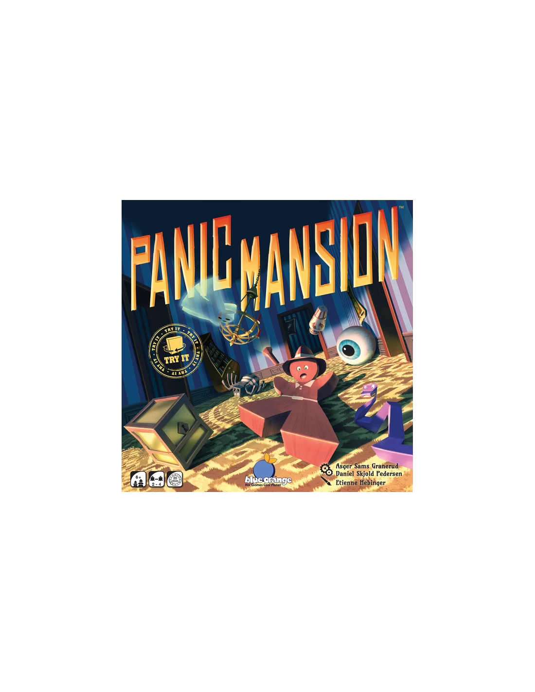 Blue Orange Panic Mansion