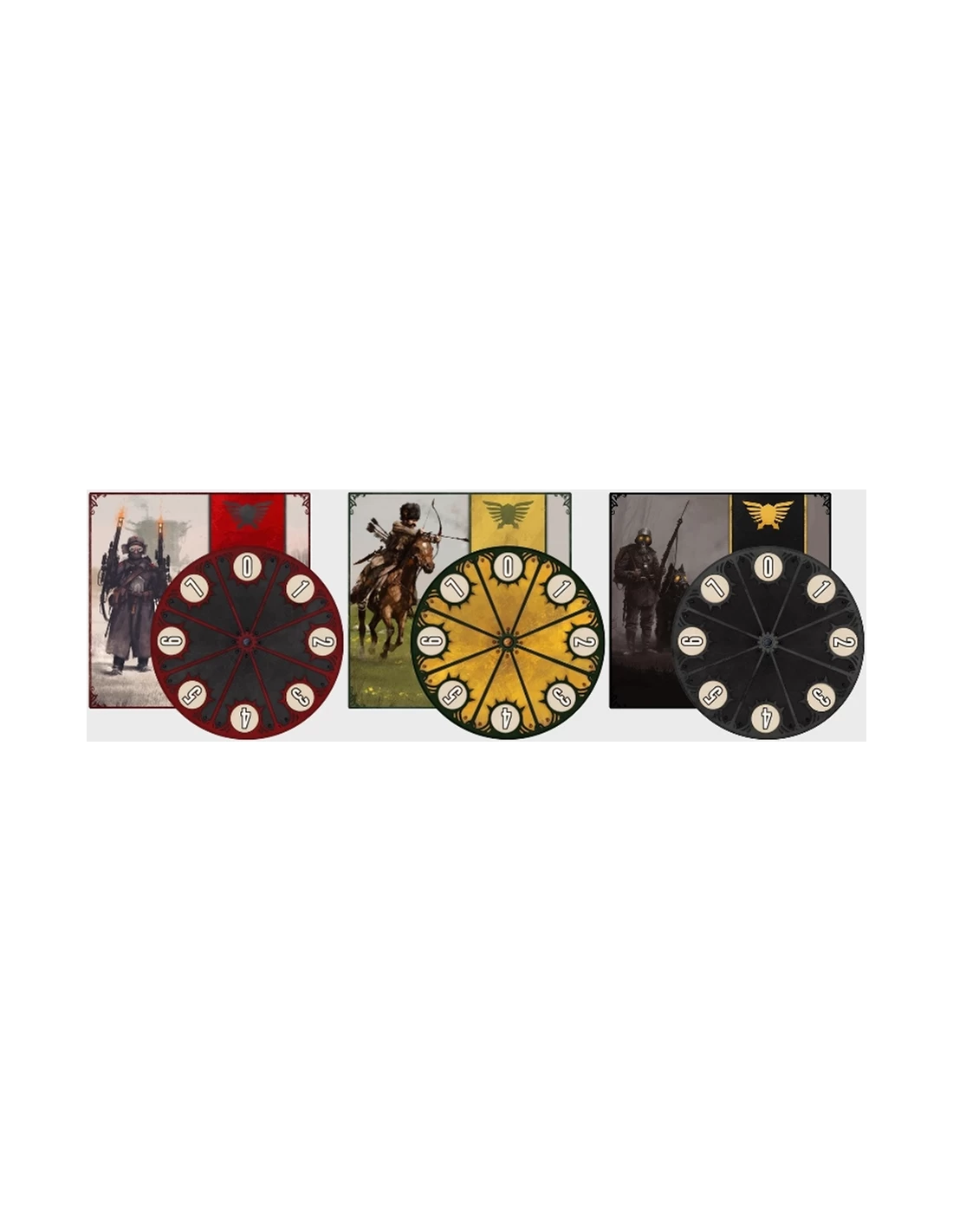 Stonemaier Games Scythe Promo Pack 5 - 3 Promo Power Dials