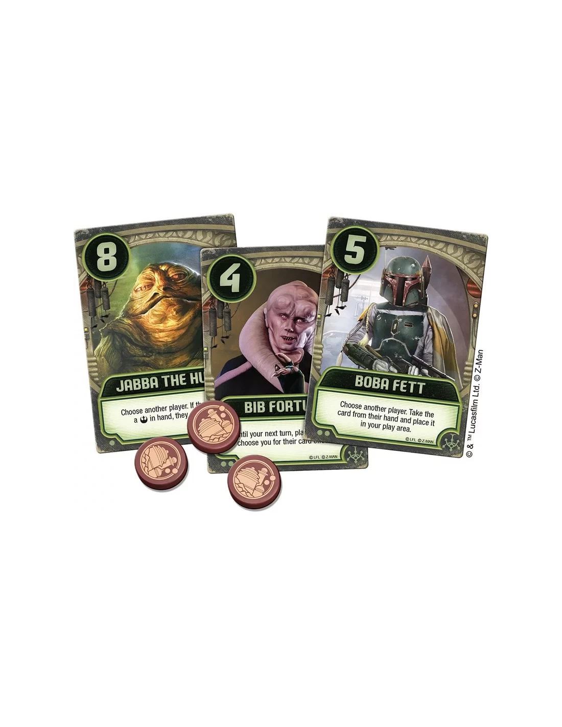 Z-Man Games Star Wars: Jabba's Palace – A Love Letter Game - Afbeelding 3