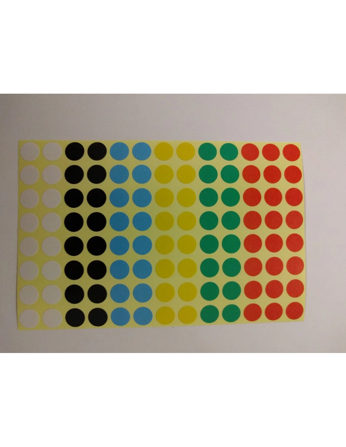 Stickervel Stippen 8mm