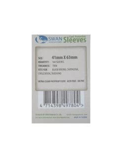 Swan: 41mm X 63mm: Sleeves (160 Stuks)