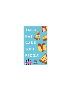 Blue Orange Taco Hat Cake Gift Pizza