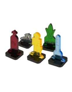 The Broken Token: Terraforming Mars Acrylic Token Set (5)