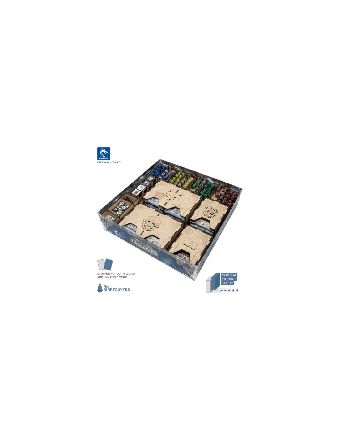 The Dicetroyers Organizer: Last Aurora (Base Game Or With Project Athena Frozen Steel Exp) - Afbeelding 2