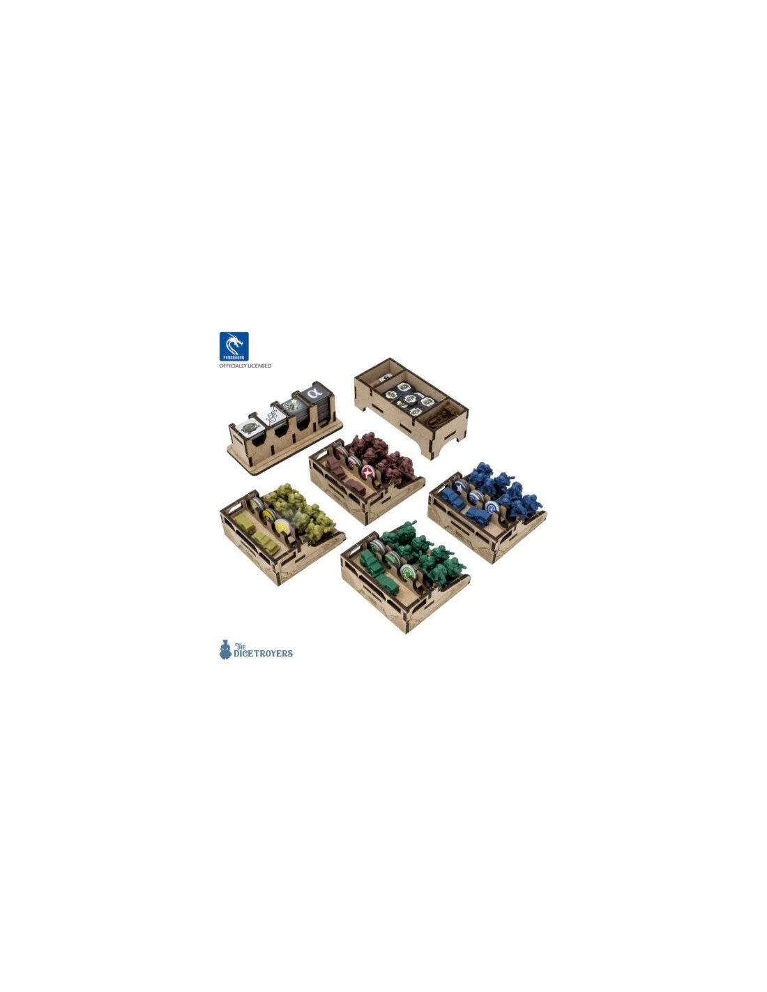 The Dicetroyers Organizer: Last Aurora (Base Game Or With Project Athena Frozen Steel Exp) - Afbeelding 4