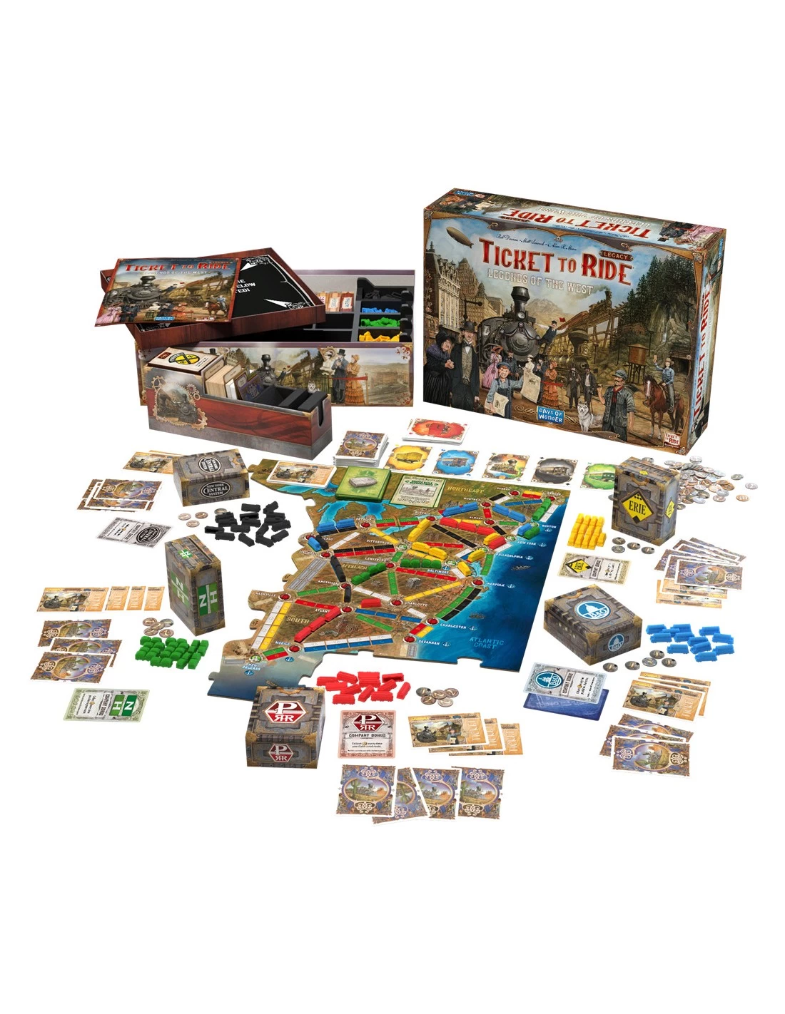 Days Of Wonder Ticket To Ride Legacy Legendes Uit Het Westen (NL) (Pre-Order: November 2023) - Afbeelding 2
